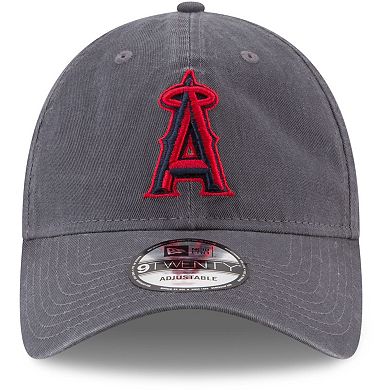 Men's New Era Graphite Los Angeles Angels Fashion Core Classic 9TWENTY Adjustable Hat