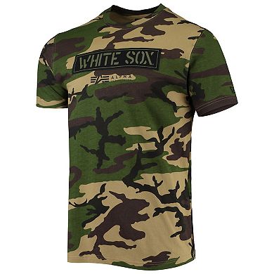 Men's New Era Camo Chicago White Sox Club T-Shirt