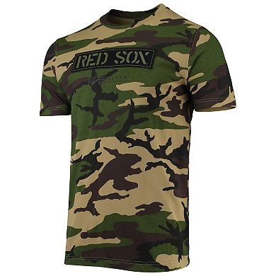 Men's New Era Camo Boston Red Sox Club T-Shirt