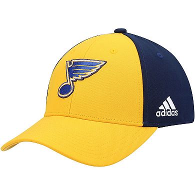Men's adidas Gold/Navy St. Louis Blues Team Adjustable Hat