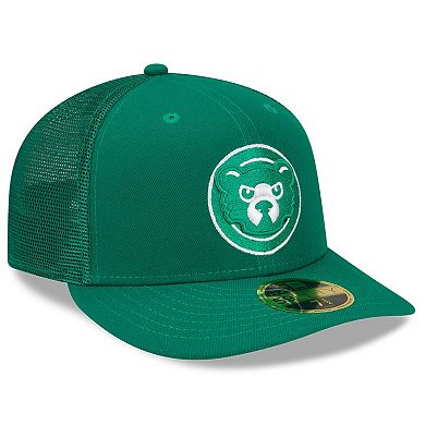 Men's New Era Green Chicago Cubs 2022 St. Patrick's Day On-Field Low Profile 59FIFTY Fitted Hat
