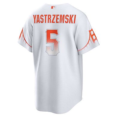 Men's Nike Mike Yastrzemski White San Francisco Giants City Connect Replica Player Jersey
