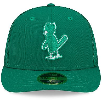 Men's New Era Green St. Louis Cardinals 2022 St. Patrick's Day On-Field Low Profile 59FIFTY Fitted Hat
