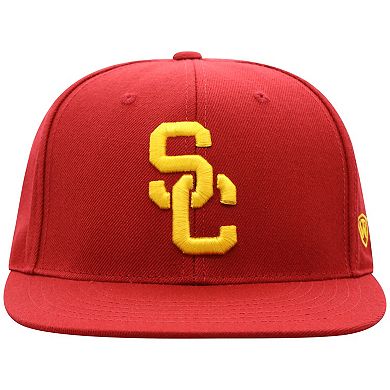 Men's Top of the World Cardinal USC Trojans Team Color Fitted Hat
