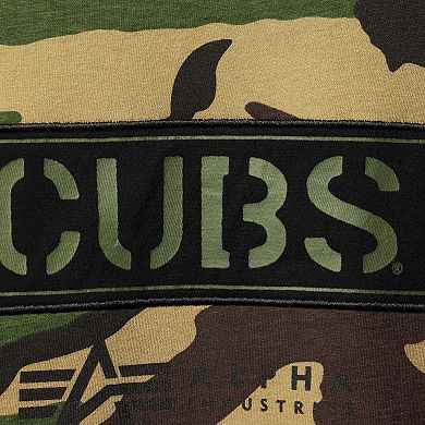 Men's New Era Camo Chicago Cubs Club T-Shirt