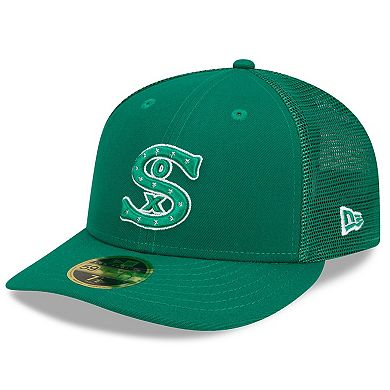 Men's New Era Green Chicago White Sox 2022 St. Patrick's Day On-Field Low Profile 59FIFTY Fitted Hat