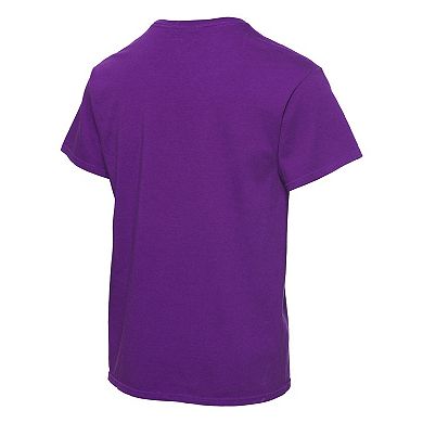 Men's Junk Food Purple Los Angeles Lakers NBA x MTV I Want My T-Shirt