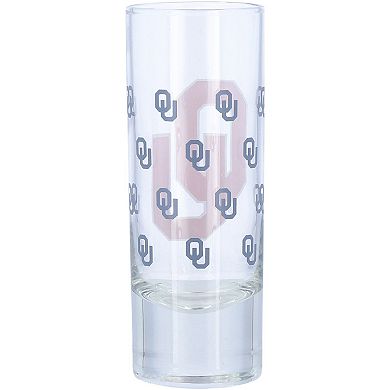 Oklahoma Sooners 2.5oz. Satin-Etched Tall Shot Glass