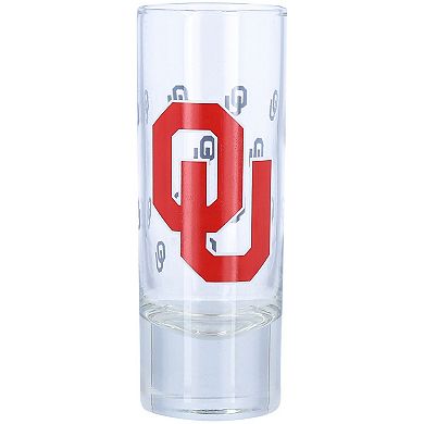 Oklahoma Sooners 2.5oz. Satin-Etched Tall Shot Glass