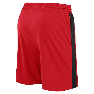 Men's Fanatics Branded Red Portland Trail Blazers 75th Anniversary Downtown Performance Practice Shorts