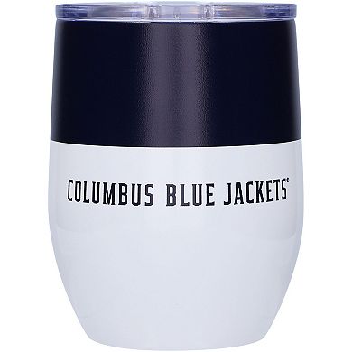 Columbus Blue Jackets 16oz. Colorblock Stainless Steel Curved Tumbler