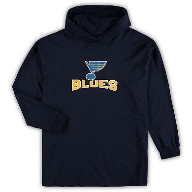 Men's Concepts Sport Navy St. Louis Blues Big & Tall Pullover Hoodie & Joggers Sleep Set