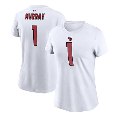 Women's Nike Kyler Murray White Arizona Cardinals Player Name & Number T-Shirt