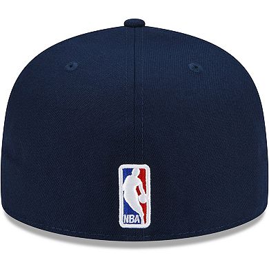 Men's New Era x Just Don Navy Denver Nuggets 59FIFTY Fitted Hat