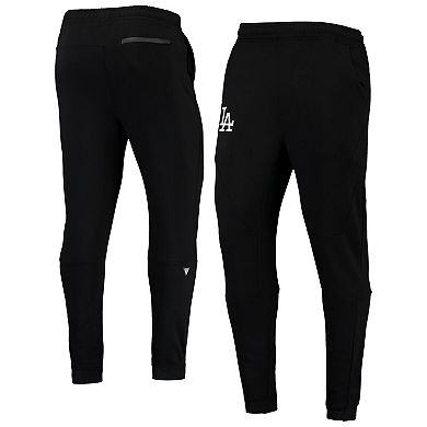 Men's Levelwear Black Los Angeles Dodgers Tempo 22 Fleece Pants
