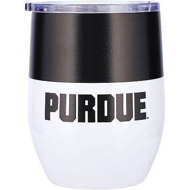 Purdue Boilermakers 16oz. Colorblock Stainless Steel Curved Tumbler