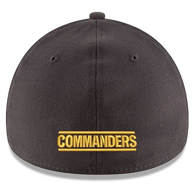 Men's New Era Gray Washington Commanders 39THIRTY Flex Hat