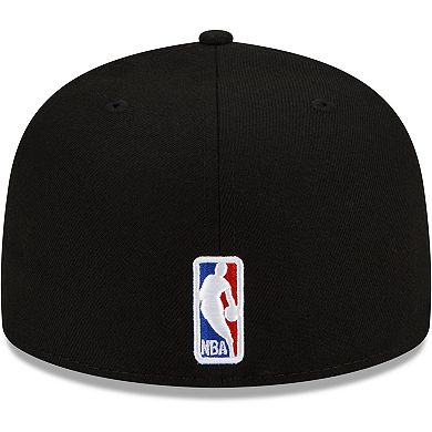 Men's New Era x Just Don Black Toronto Raptors 59FIFTY Fitted Hat