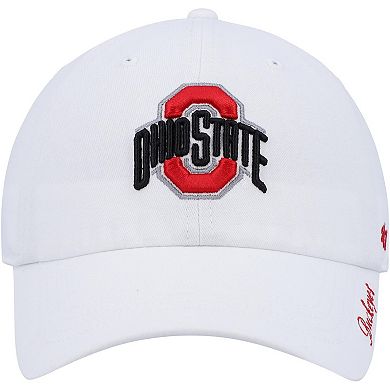 Women's '47 White Ohio State Buckeyes Miata Clean Up Adjustable Hat