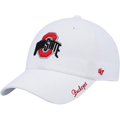 Women's '47 White Ohio State Buckeyes Miata Clean Up Adjustable Hat