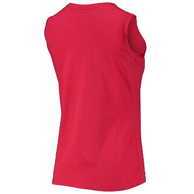 Women's Levelwear Red Washington Nationals Macy Tank Top