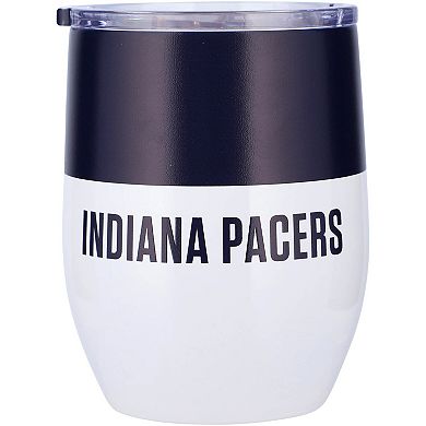 Indiana Pacers 16oz. Colorblock Stainless Steel Curved Tumbler