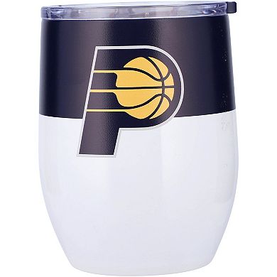 Indiana Pacers 16oz. Colorblock Stainless Steel Curved Tumbler