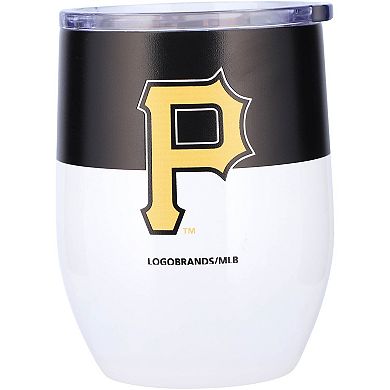 Pittsburgh Pirates 16oz. Colorblock Stainless Steel Curved Tumbler