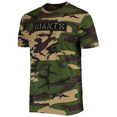 Men's New Era Camo San Francisco Giants Club T-Shirt