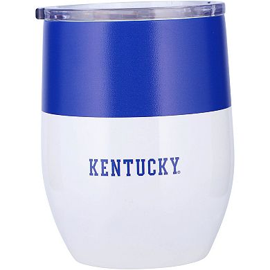 Kentucky Wildcats 16oz. Colorblock Stainless Steel Curved Tumbler