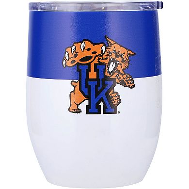 Kentucky Wildcats 16oz. Colorblock Stainless Steel Curved Tumbler