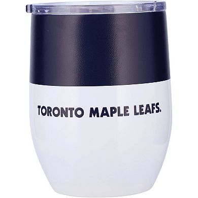 Toronto Maple Leafs 16oz. Colorblock Stainless Steel Curved Tumbler