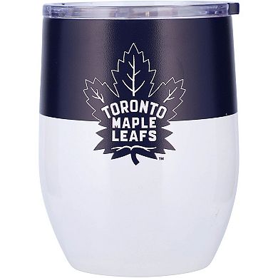 Toronto Maple Leafs 16oz. Colorblock Stainless Steel Curved Tumbler