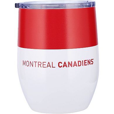 Montreal Canadiens 16oz. Colorblock Stainless Steel Curved Tumbler