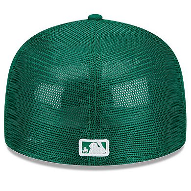 Men's New Era Green Oakland Athletics 2022 St. Patrick's Day On-Field 59FIFTY Fitted Hat