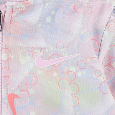 Baby Girl Nike Hooded Zip-Up Jacket & Dri-FIT Leggings Set