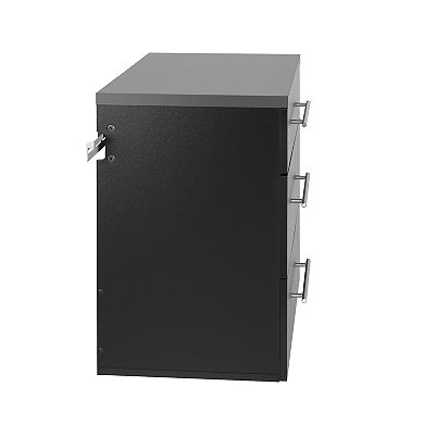 Prepac HangUps 3-Drawer Base Storage Wall Cabinet