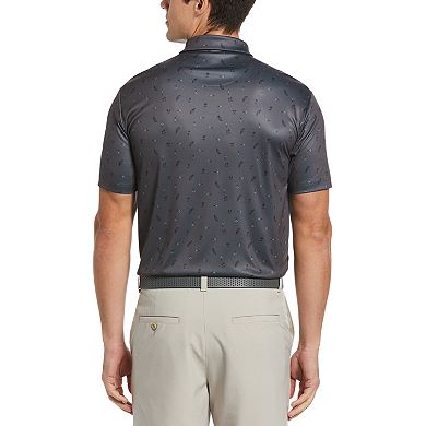 Men's Grand Slam Allover Printed Golf Polo