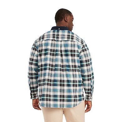 Big & Tall Tommy Hilfiger Mavis Plaid Button-Down Shirt