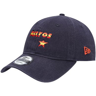 Men's New Era Navy Houston Astros Fashion Core Classic 9TWENTY Adjustable Hat
