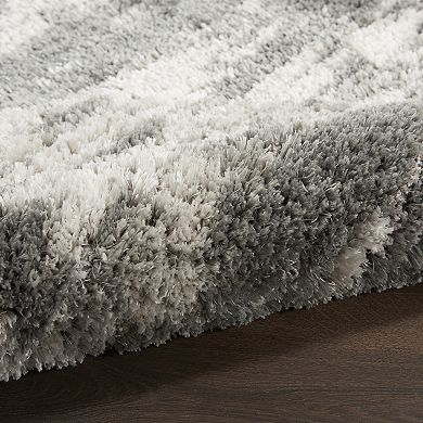 Nourison Luxurious Shag Abstract Indoor Rug