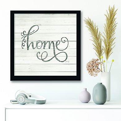Courtside Market Simple Words - Home Framed Wall Decor