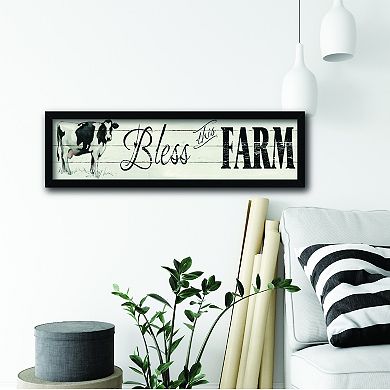 Courtside Market Bless This Farm Framed Wall Decor
