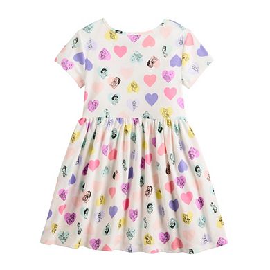 Disney Princesses Toddler Girl Print Core Knit Dress by Jumping Beans®