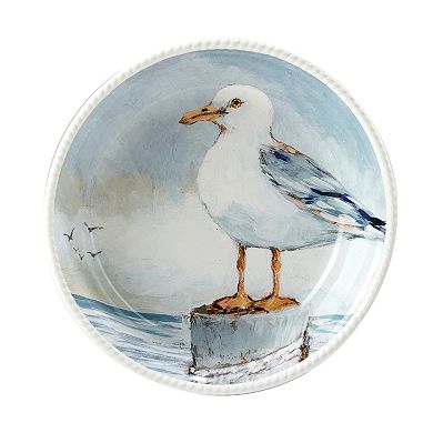 Certified International Shorebirds 4-pc. Soup Bowl Set