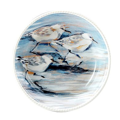 Certified International Shorebirds 4-pc. Soup Bowl Set