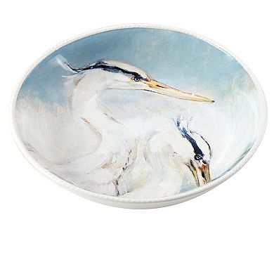 Certified International Shorebirds Serving Bowl