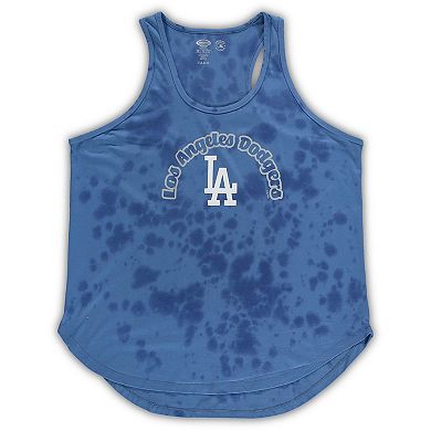 Women's Concepts Sport Royal Los Angeles Dodgers Plus Size Jersey Tank Top & Pants Sleep Set