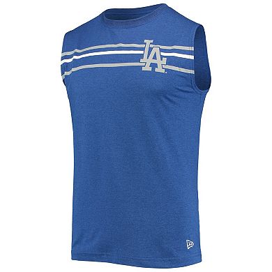 Men's New Era Royal Los Angeles Dodgers Muscle Tank Top