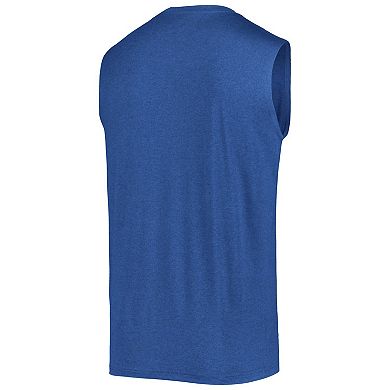 Men's New Era Royal Los Angeles Dodgers Muscle Tank Top